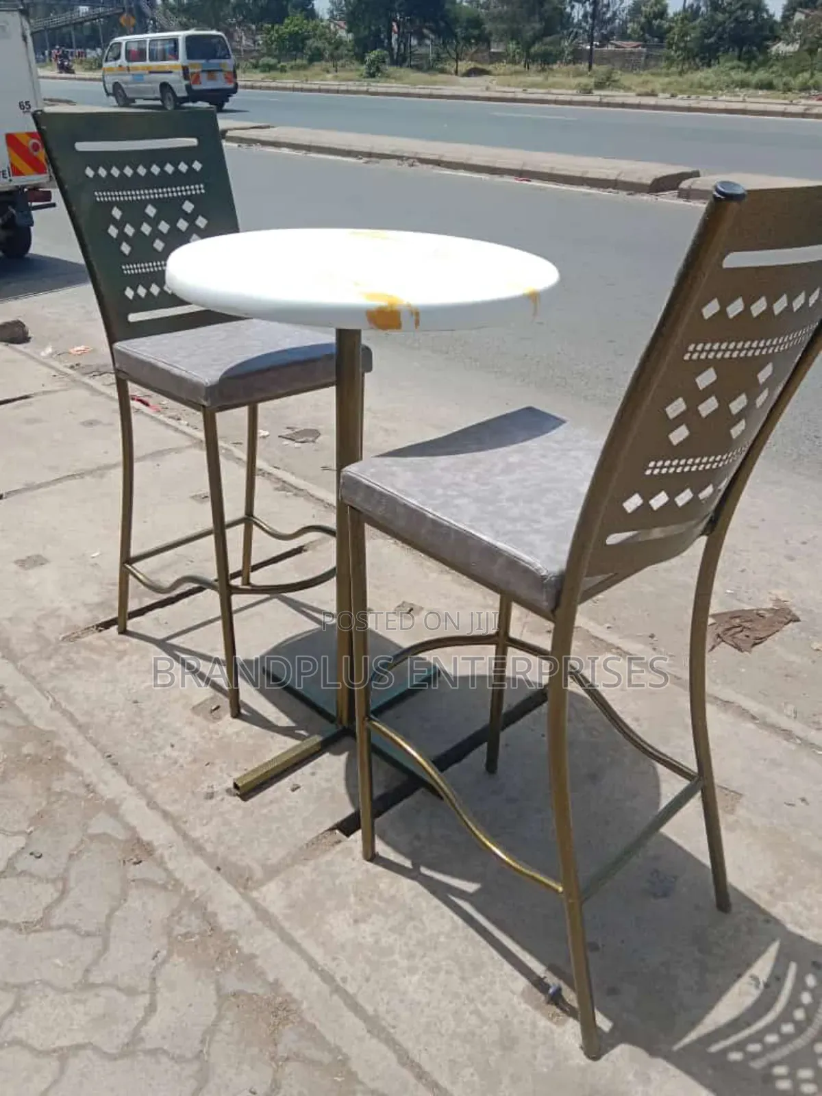 High Bar Stools and Table
