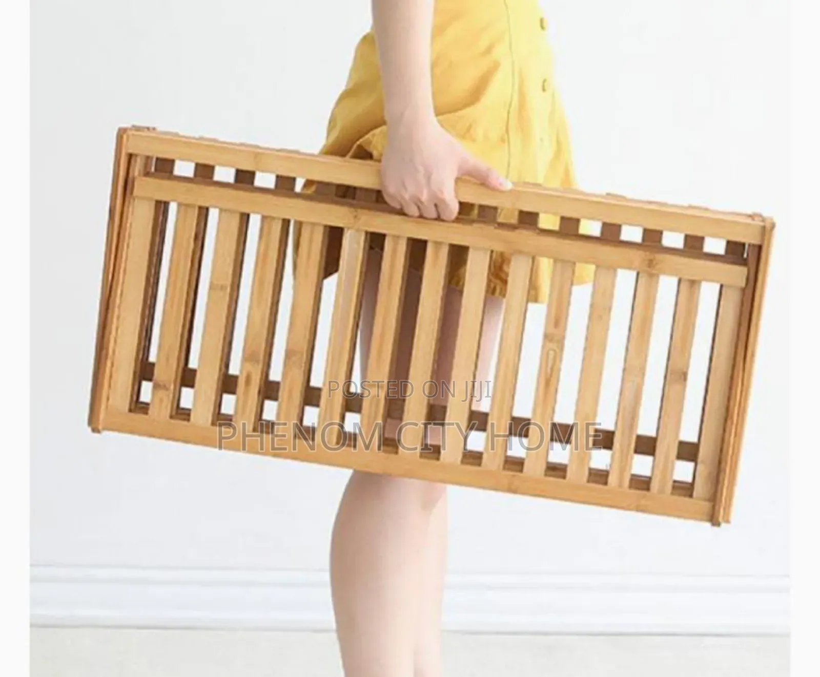 Bamboo Foldable Shoerack