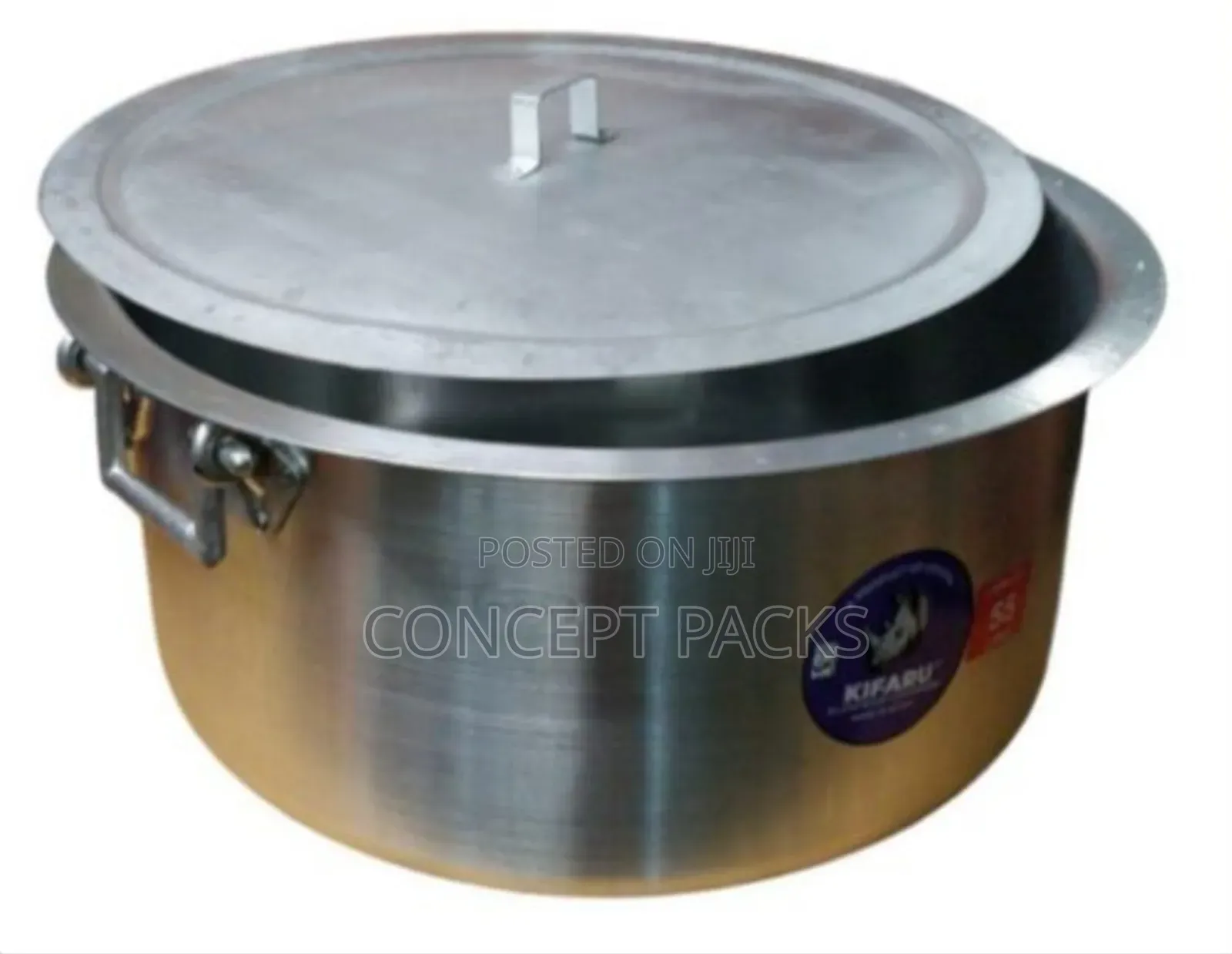 55 LTRS Sufurias With Lids and Handles