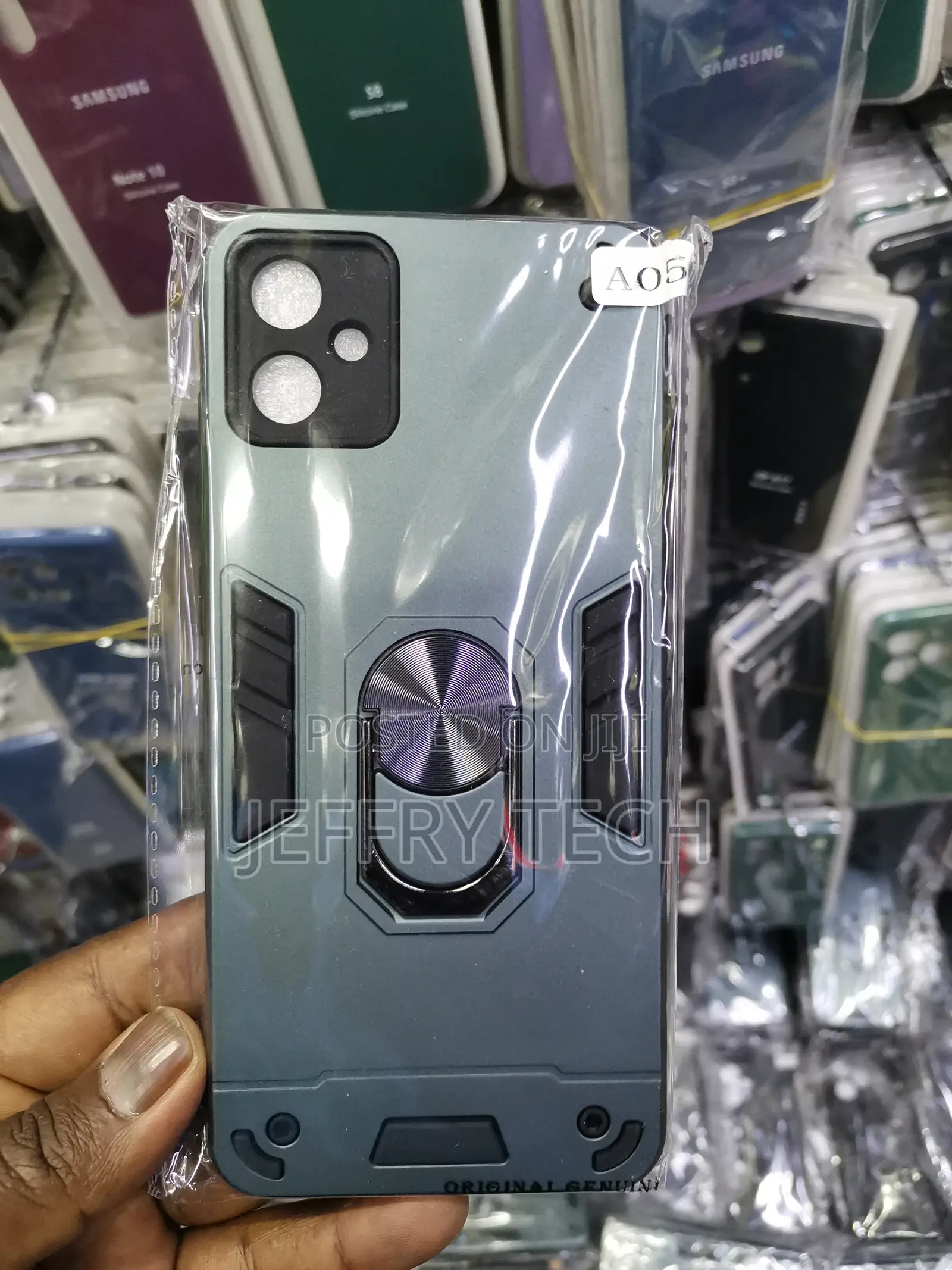 Samsung Galaxy A05S Case With Ring Holder Kickstand