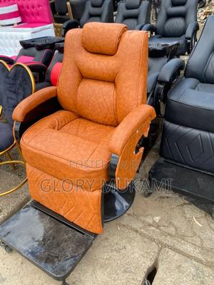 Brown Barber Chairs - thumbnail 2