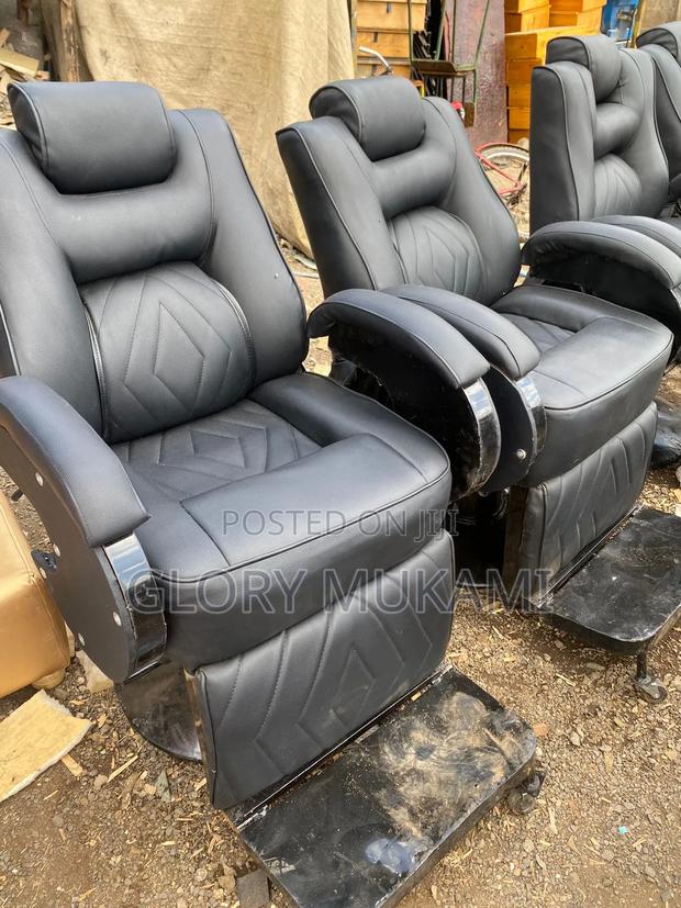 Black Barber Stylish Chairs - main view