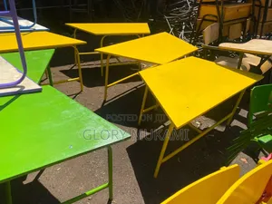 Yellow Kindergarten Tables