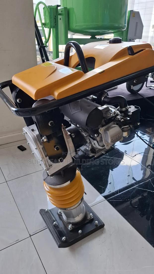 Hisaki Tamping Rammer With Honda Engine GX160. - thumbnail 2