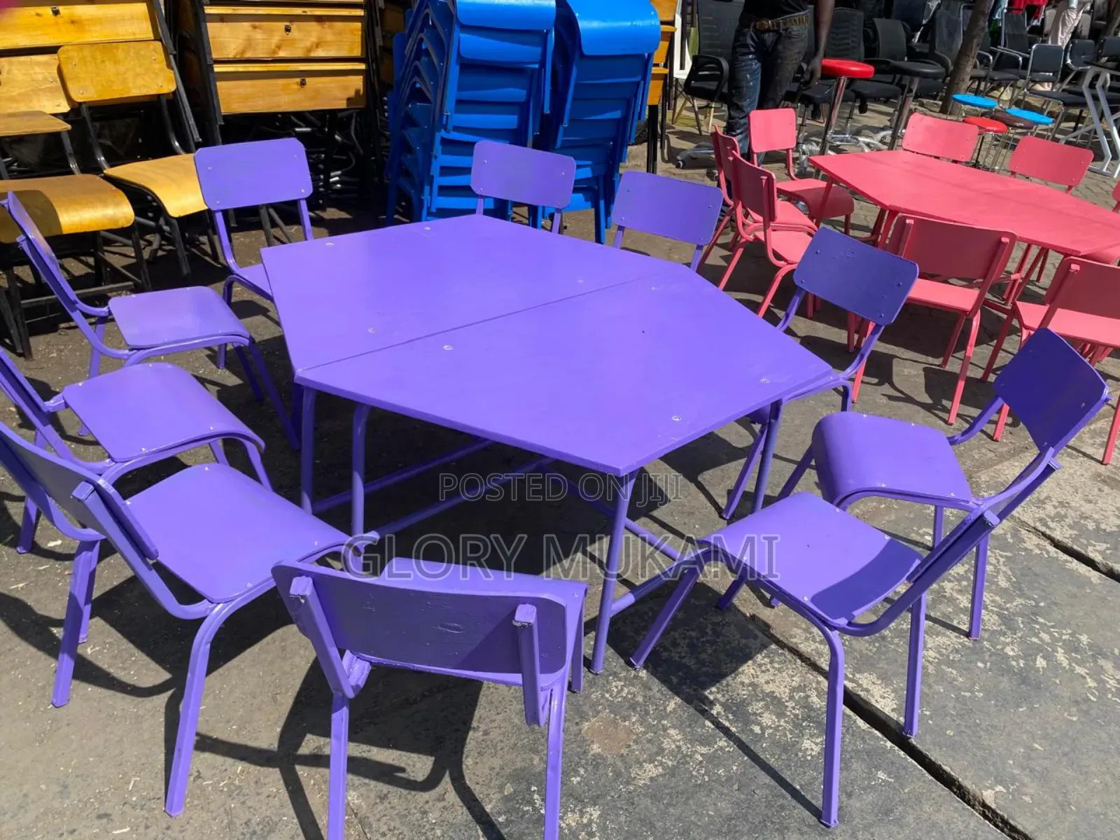 Purple Kindergarten Set