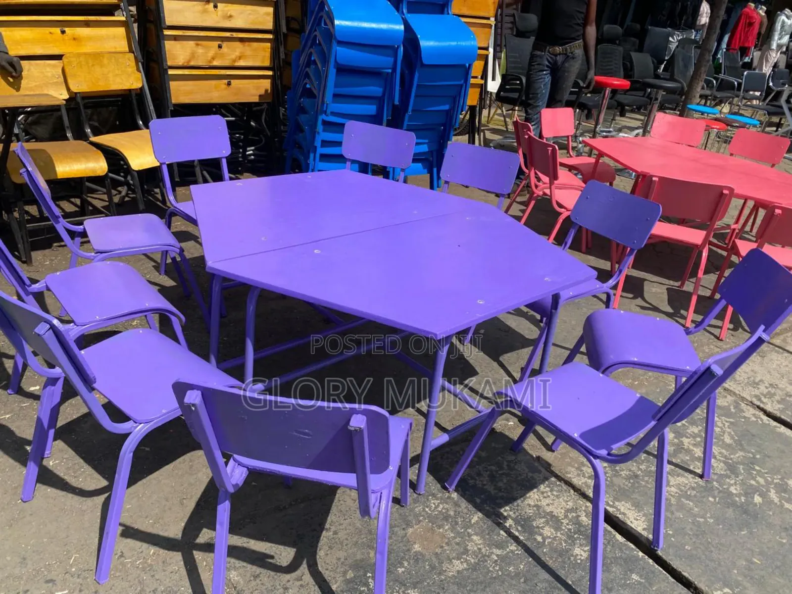 Purple Kindergarten Set