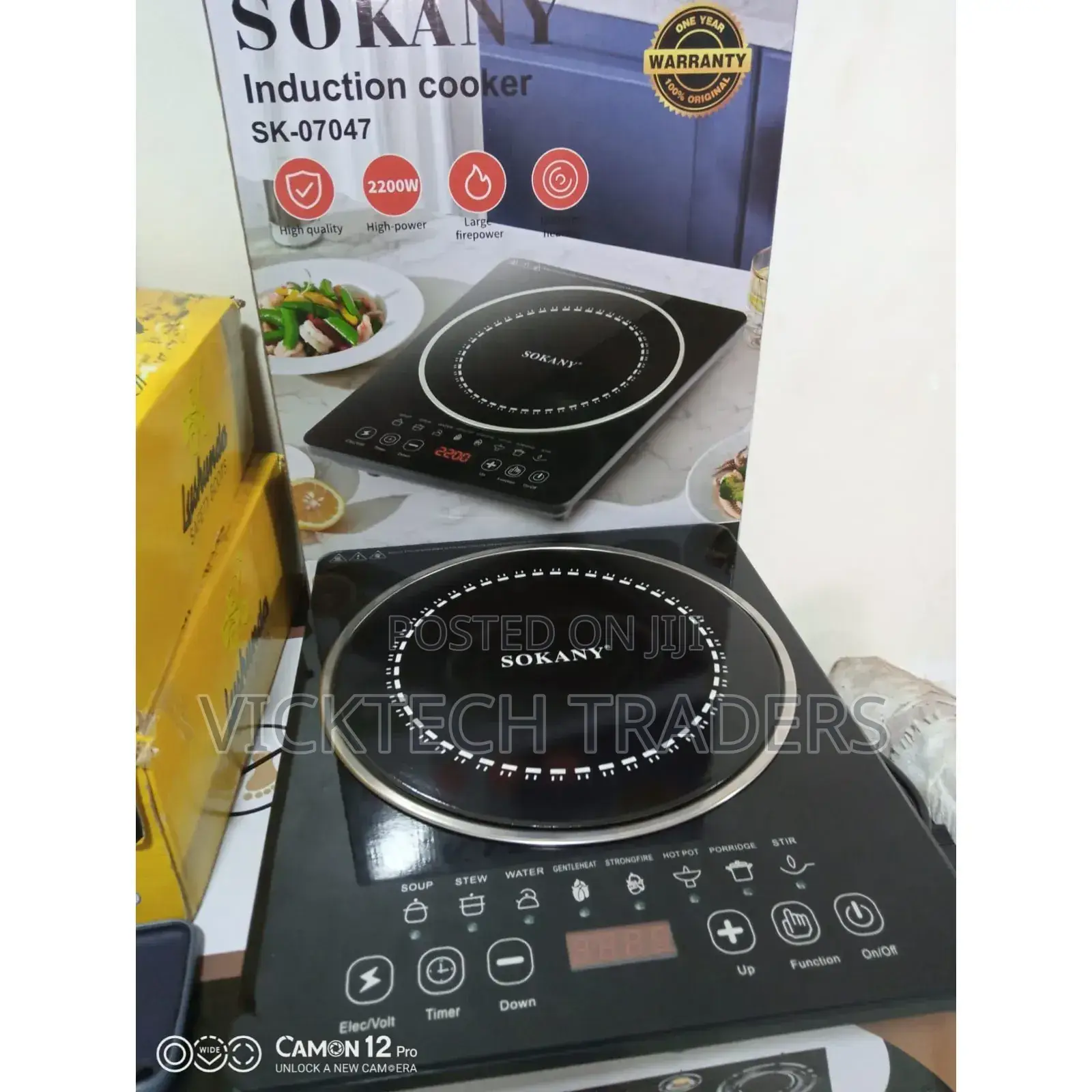Induction Cooker Sokany Single Burner