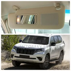 Sun Visor With Mirror+Light. For Toyota Land Cruiser Prado