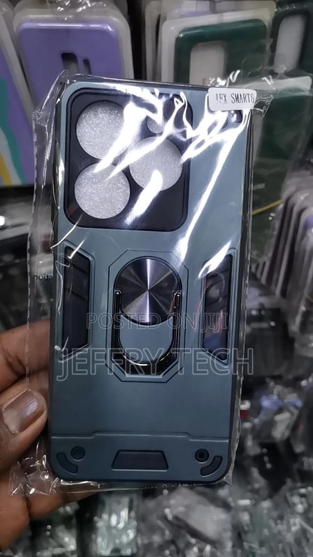 Shockproof Rotating Ring Phone Case for Infinix Smart 8 - main view