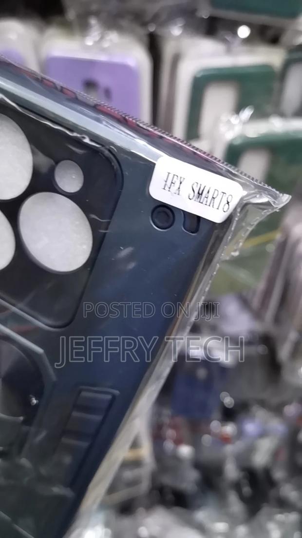 Shockproof Rotating Ring Phone Case for Infinix Smart 8 - thumbnail 3