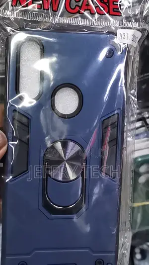 Case for Samsung Galaxy A31 Rotating Ring Holder Kickstand