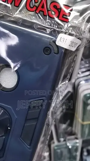 Case for Samsung Galaxy A31 Rotating Ring Holder Kickstand