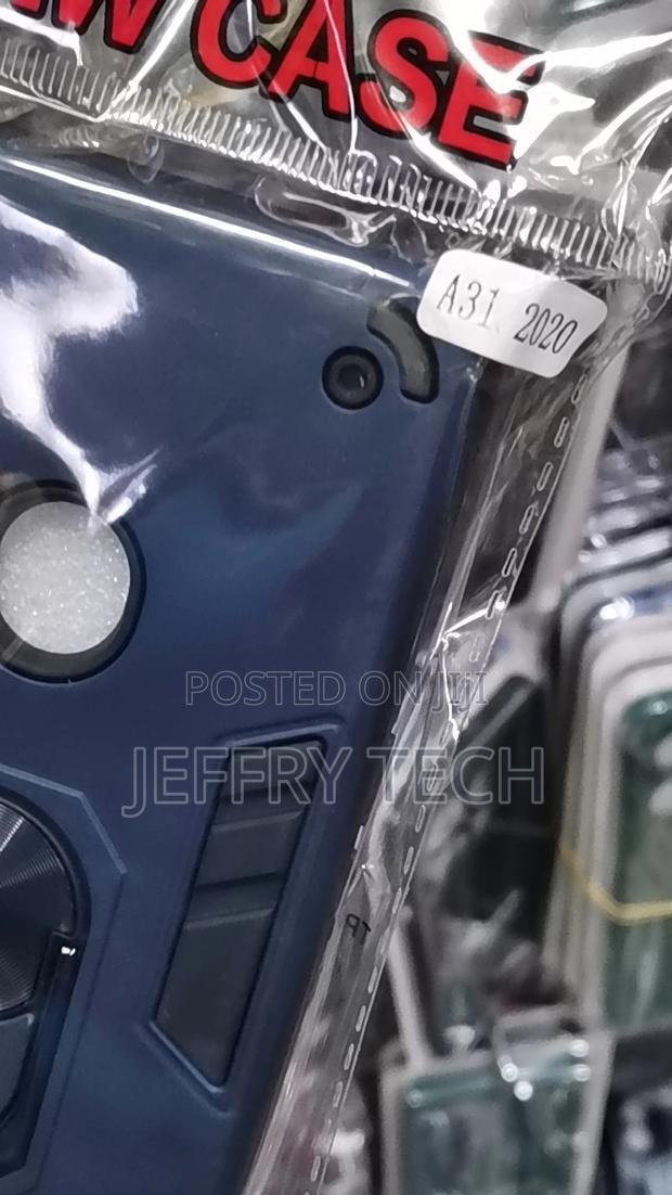 Case for Samsung Galaxy A31 Rotating Ring Holder Kickstand - thumbnail 3