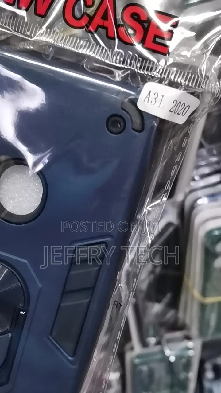 Case for Samsung Galaxy A31 Rotating Ring Holder Kickstand