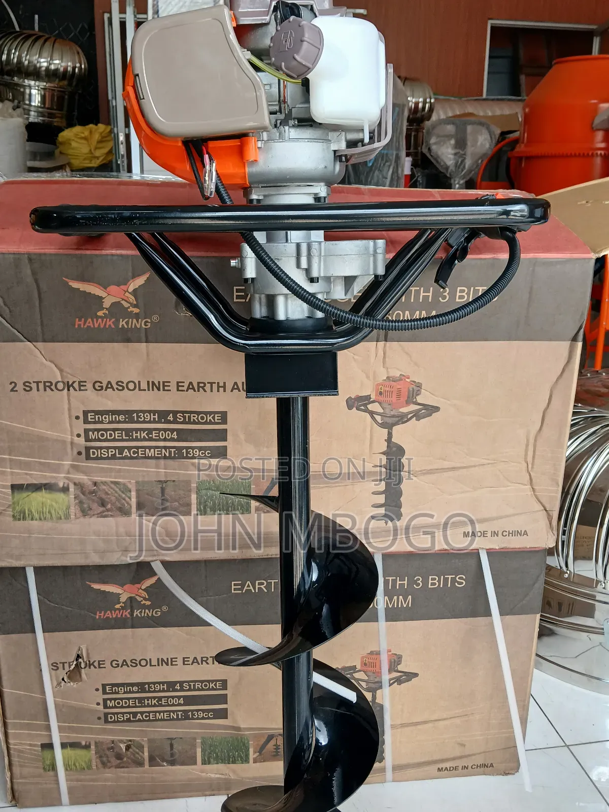Earth Auger Machine -Hawking .