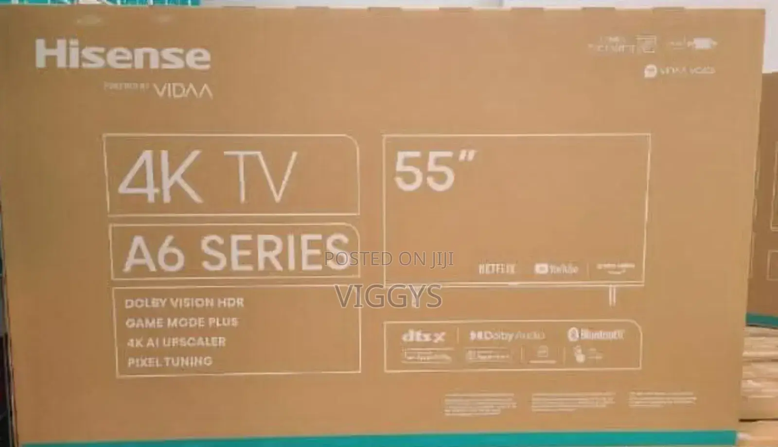 Hisense 55 Inch A6 Series VIDAA a-5