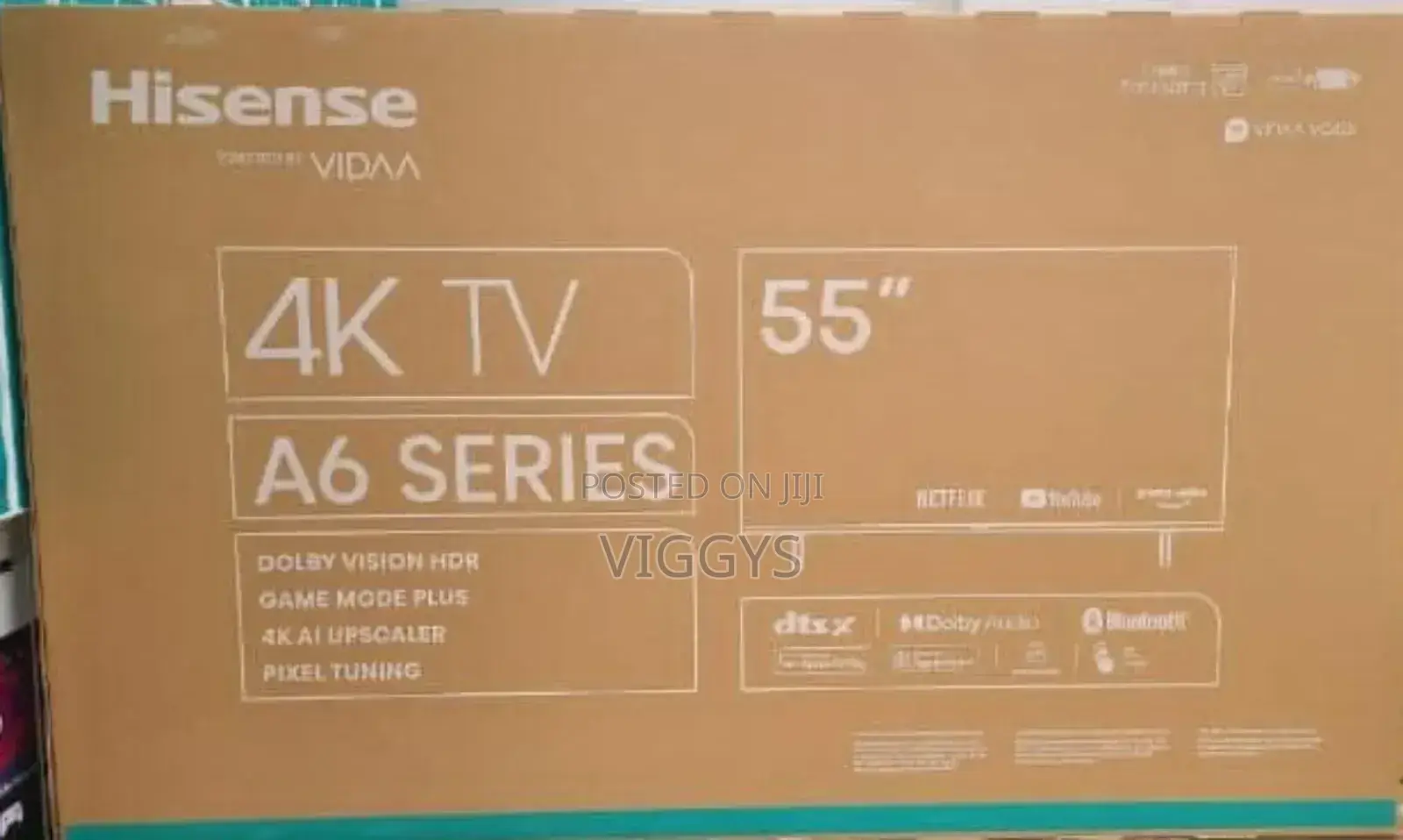 Hisense 55 Inch A6 Series VIDAA a-5