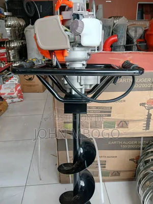 Earth Auger Drill , 4- Stroke
