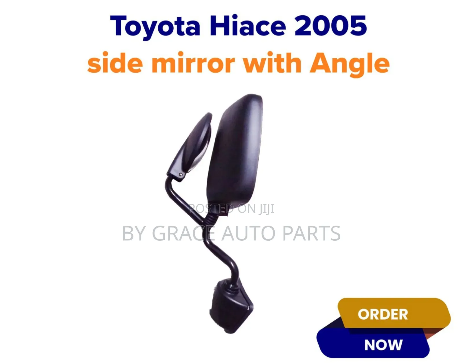 Hiace 2005 Side Mirror With Angle.