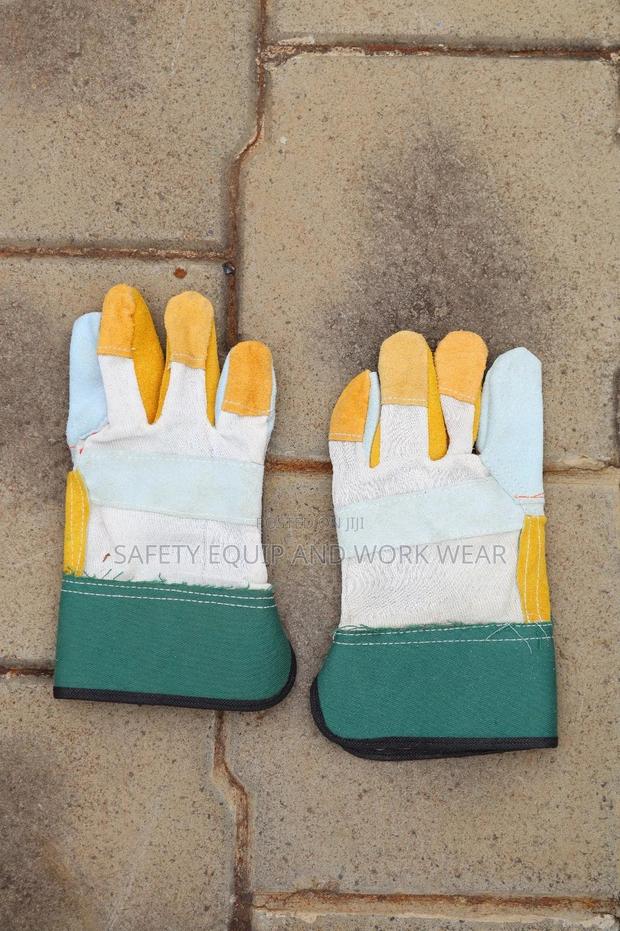 Short Leather Gloves - main view