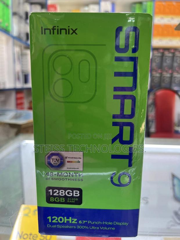 New Infinix Smart 9 128 GB Black - thumbnail 4