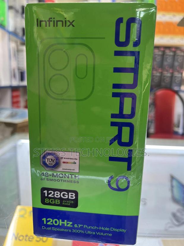 New Infinix Smart 9 128 GB Black - thumbnail 3