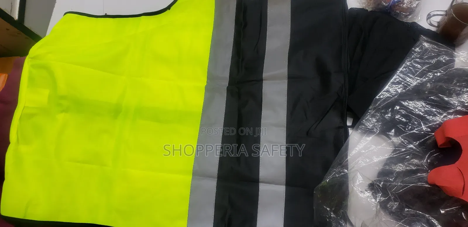 Multicoloured Reflector Vests Long Zip