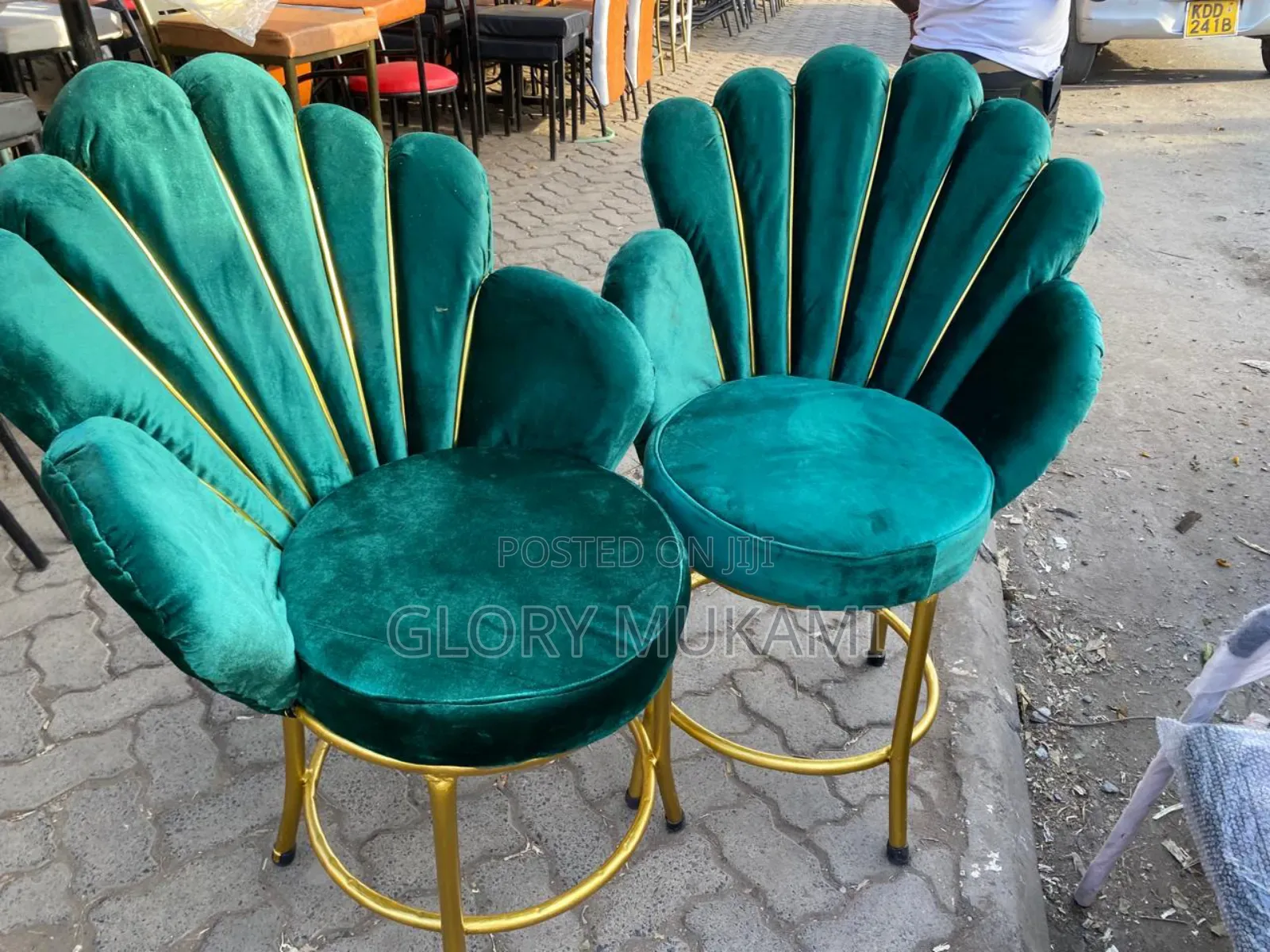 Flower Manicure Chairs