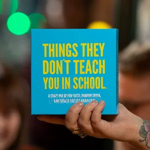 Things They Don T Teach You in School Card Game.