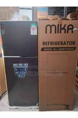 Fridge/Mika 202litres Double Door With NO FROST
