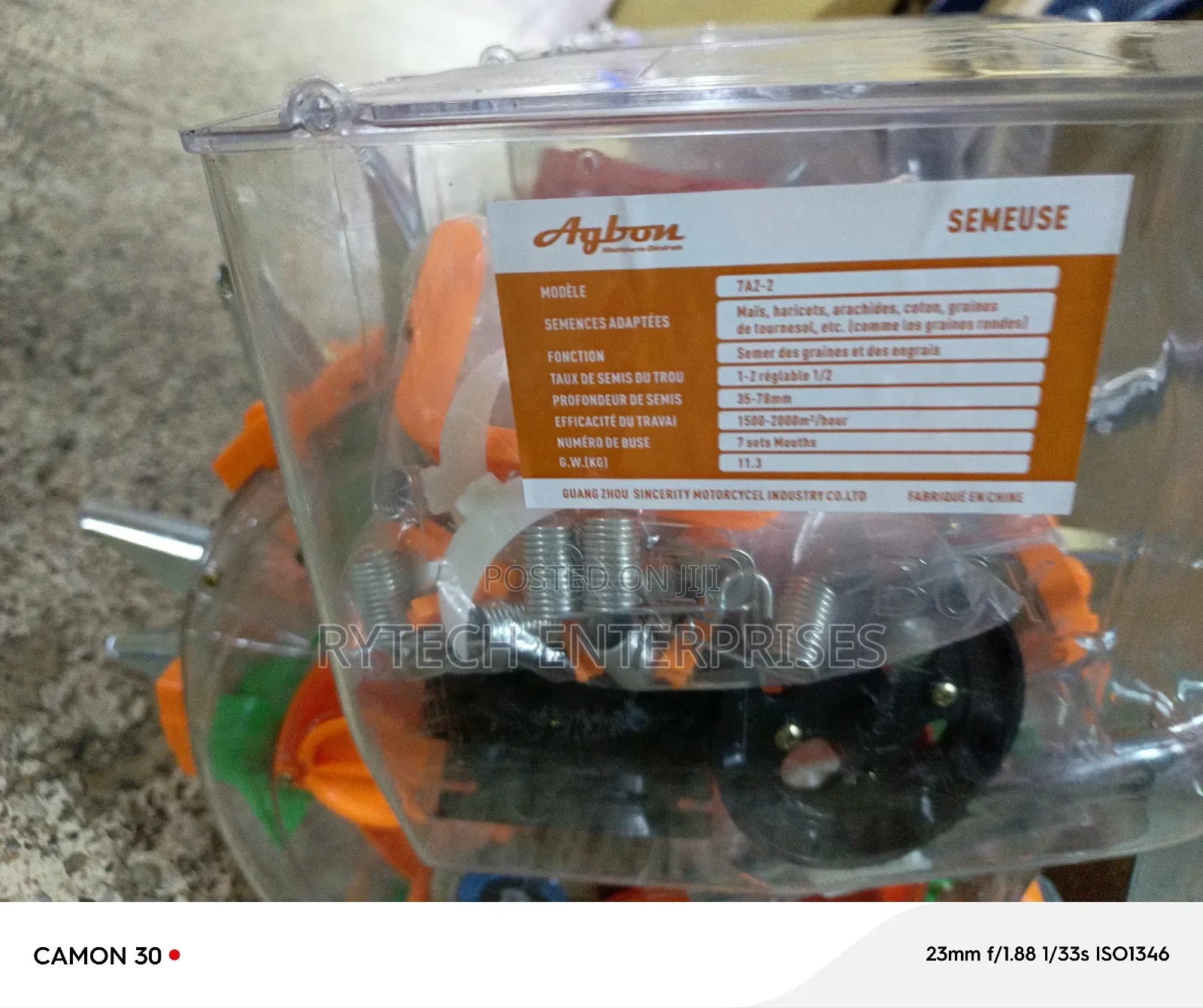 Seed Planter/ Hand Push Seed Planter