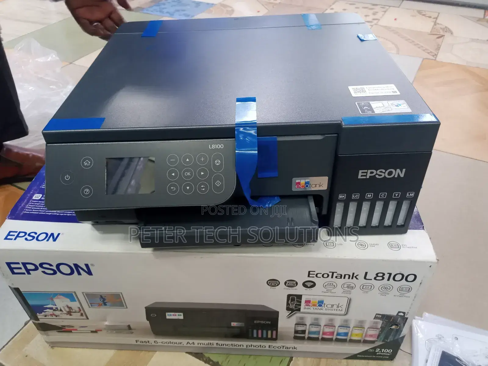 High Quality Plastic ID Cards Printer Epson L8100
