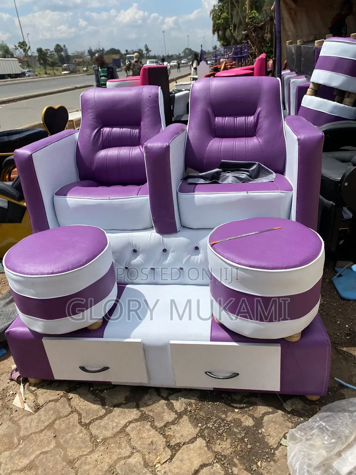 Executive Purple Pedicure Set