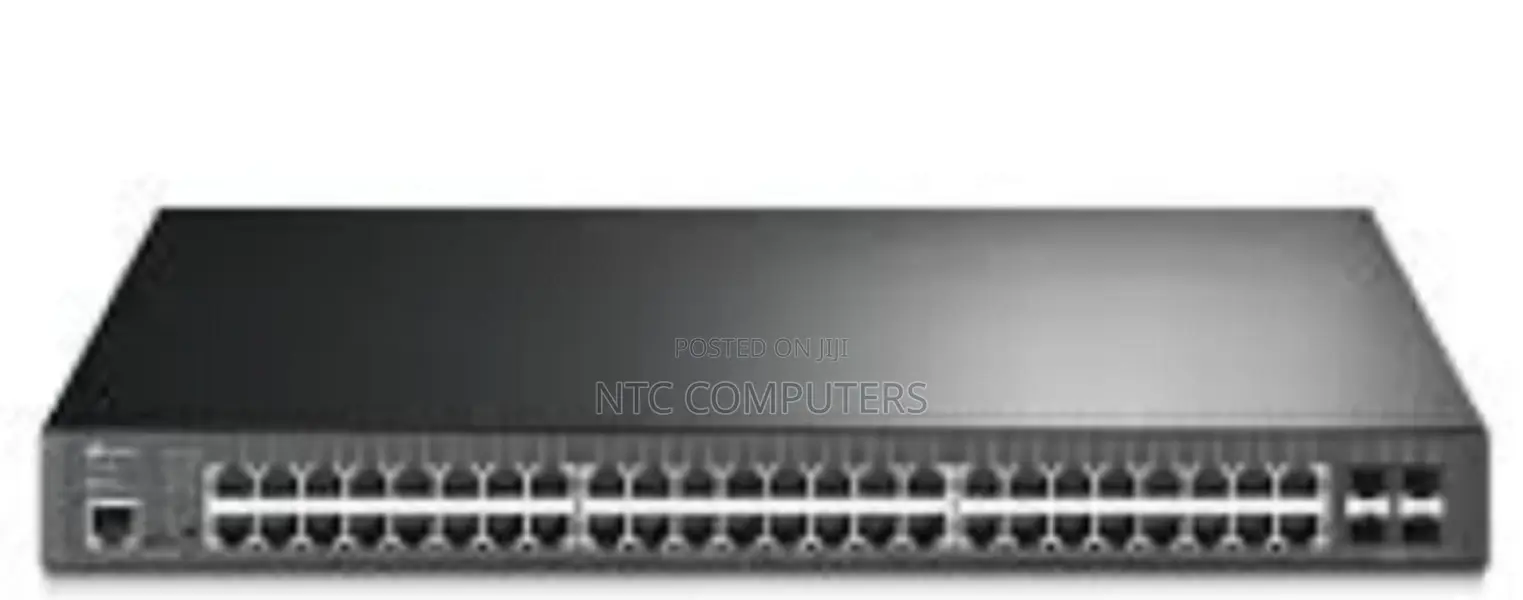 Tp-Link 52-Port Gigabit L2+ Managed Switch With 48-Port Poe+