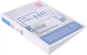 D-Ring File Binder, Deli [ White- 1 Inch