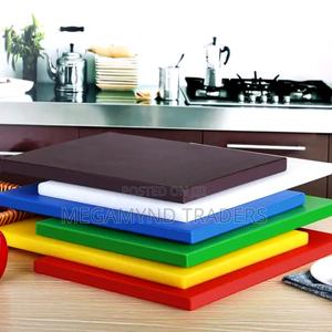 Butcher Chopping Board/Plastic Heavy Gauge Cutting Board - main view