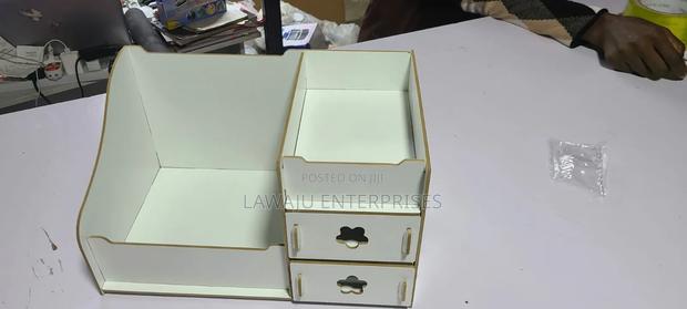 Wooden Makeup Organizer