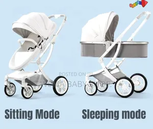 2 in 1 Executive Eggshell Shaped Baby Stroller/Pram