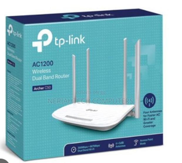 Tp-Link Ac1200 Wireless Dual Band Router - Tl-Archer C50 - main view