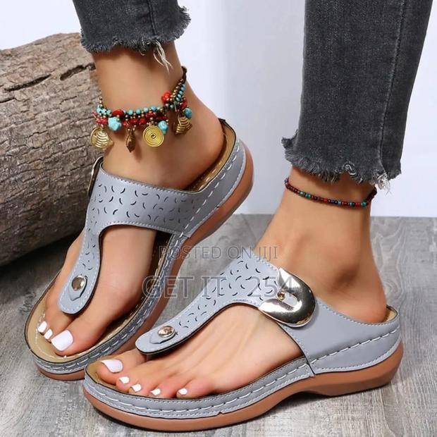 Ladies Wedge Sandals - thumbnail 2