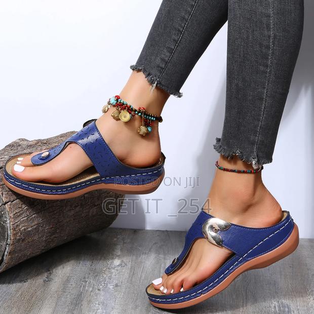 Ladies Wedge Sandals - thumbnail 4