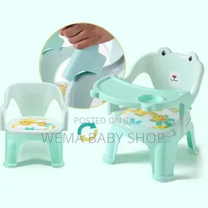 Baby Plastic Chair With Detachable Feeding Area