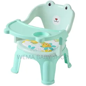 Baby Plastic Chair With Detachable Feeding Area