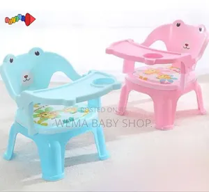 Baby Plastic Chair With Detachable Feeding Area