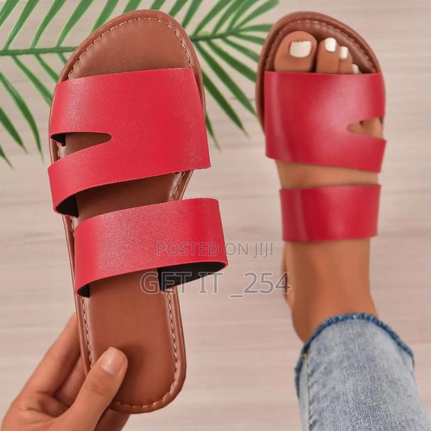 Ladies Leather Sandals - main view