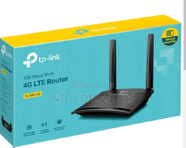 Tp-Link 300mbps Wireless N 4g Lte Router - Tl-Mr100