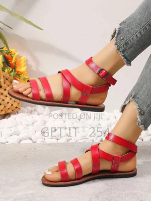 *Ladies Leather Sandals * *Sizes 41,42* - thumbnail 2