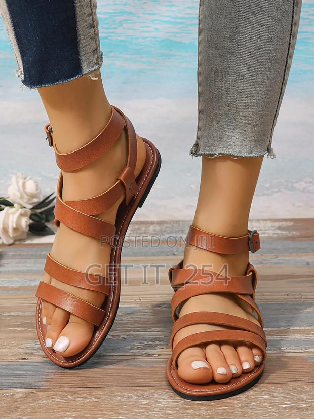 *Ladies Leather Sandals * *Sizes 41,42* - thumbnail 3