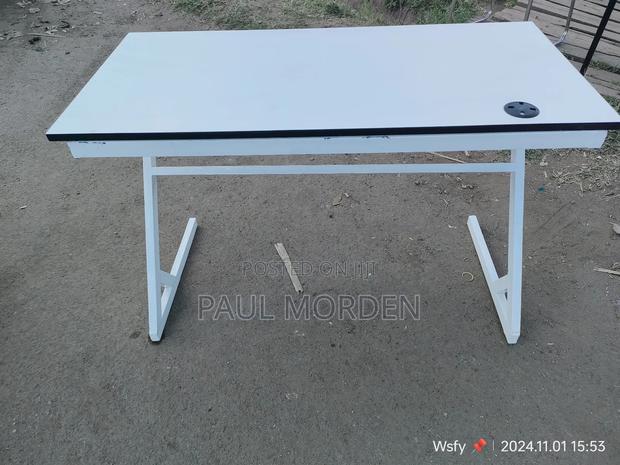 Computer Table With Metallic Stands 120cm - thumbnail 4