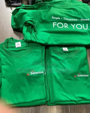 Green Round Neck T-Shirts (Customized)